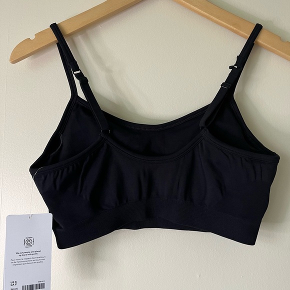 Athleta Renew Bra D-DD - Black Sports Bra NWT - Picture 5 of 8